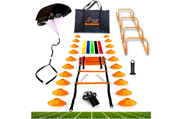 big b pro sports agility training set
